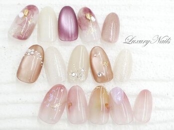 ラグジュアリーネイルズ タカダノババ(Luxury Nails Takadanobaba)の写真/【パラジェル導入サロン】オトナ女性に人気の上質Nailサロン。入念なケア・徹底した技術で大満足の指先に。