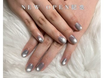 melt.仙台【パラジェルネイル/フィルイン/マグネット/長さだし/持ち込み】/ホログラムネイルフラッシュ