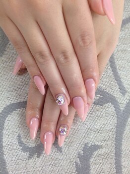 エムアイネイル(MI nail)/ワンカラージェルコース¥4000