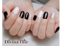 キイコネイル(kiiko.nail)/バイカラーネイル