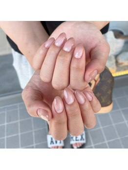 ミントリーフ バイ リート(Mint leaf by Reat)/ブラウングラデーション