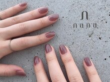 ナナ 白金高輪(nana)/秋冬 ボルドー ワンカラー