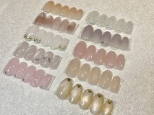 キュアーズ ネイル(CURES NAIL)の雰囲気（定額デザイン♪色替え自由です！）