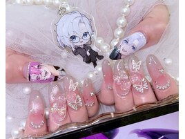 痛ネイル　チーク　マグネット