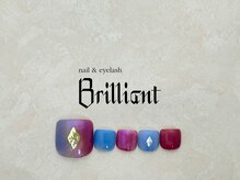 ネイルアンドまつげエクステのお店 ブリリアント 草加(Brilliant)/Foot 　定額9900円コース