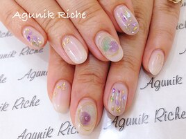 【ニュアンスネイル】