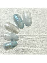 グレイスアンドコー(grace&co.)/爽やかネイル