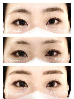リメイク 吉祥寺(Re:make)/【アイブロウ】ビフォーアフター