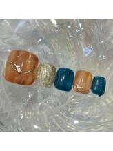 リズム シークレット(Rizm secret)/フットデザインネイル