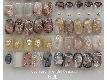 ロウイ(6ui.)/monthly design./7000yen