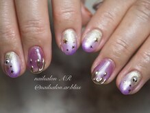 ネイルサロンアンドスクール エーアール(AR)/ハロウィンネイル★ナイトメア♪