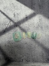 ネイルアンブラ 天王寺店(Nail Ambra)/フットシンプル¥7200(2026.4～）