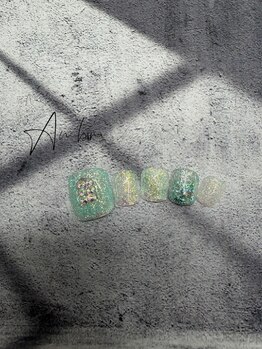 ネイルアンブラ 天王寺店(Nail Ambra)/フットシンプル¥7200(2026.4～）