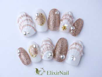 エリクサーネイル 池袋(Elixir Nail)/定額c やり放題/クーポン使用