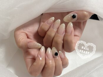 ネイルハート(Nail HEART)/black rose