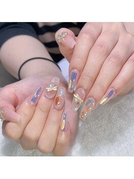 クイーンズビューティーサロン 新宿本店(Queen's beauty salon)/チップ長さだしやりつけ放題