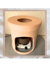 灯/リシェスの黄土椅子と壺で蒸す