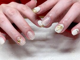 クリスマスツリーネイル