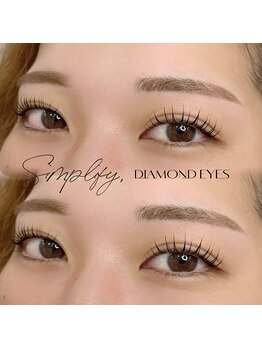 ダイヤモンドアイズ 調布店(DIAMOND EYES)/まつげパーマ+眉ワックス