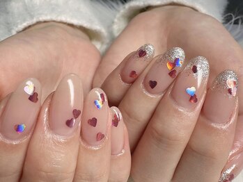 ルルエオノ(Lulu eono)/ハートホロネイル