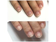 ヘアアンドライフ ギャロ(gallo)の雰囲気（【自爪育成】深爪、噛み爪、ピンクの部分を伸ばして行きましょう）