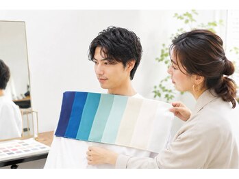 スタパト 横浜店の写真/メンズも大歓迎!骨格・パーソナルカラー・顔診断で好印象をゲット☆ご家族やカップル、お1人でも◎