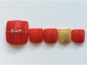 ネイルサロン リーチェ(Riche)/フットジェル定額¥7,800コース