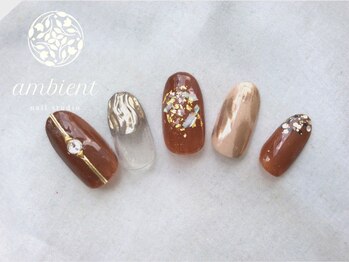 ネイルスタジオ アンビエント 表町店(Nail Studio ambient)/ニュアンス 12800円