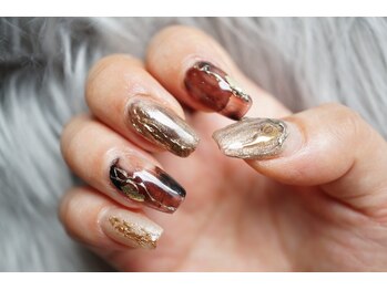 ネイル フライガール(nail FLY GIRL)/秋ニュアンス