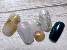 ニコネイル(NIKO NAIL)/ミラーアート
