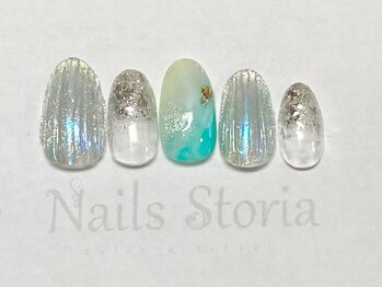 ネイルズ ストーリア(Nails Storia Salon&School)/9800円/定額アートセットF