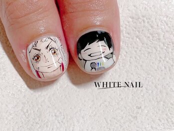 ホワイトネイル 武蔵小杉店(WHITE NAIL)/痛ネイル/キャラネイル