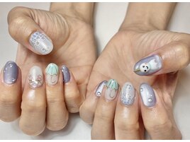 デザインネイル¥10500