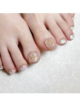 フルール(fleur)/埋め尽くし×ミラーネイル