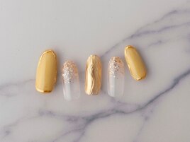 ミラーアートネイル