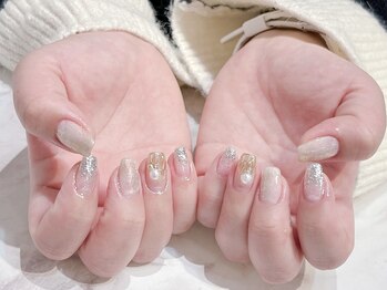 ラルネイル 大宮(Lull. nail)/#ニュアンス #大人上品 #シアー