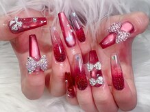 ルーツ(ROOTS)/【担当Azu】バレンタインネイル