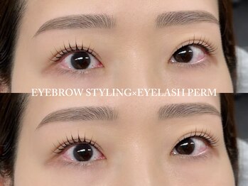 エサージュ 表参道店/アイブロウ×マツパ/担当：中富