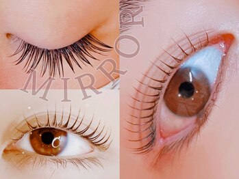 ミラー(MIRROR)の写真/似合わせデザインで目元の魅力を最大限に引き出す◎目の形・まぶた・まつげの癖に合わせたデザインを提供！