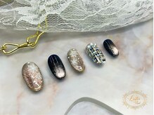 ラスターネイル(Luster nail)/冬の定番デザイン☆