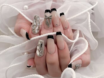 マウナ ケア 難波店(MaunaKea)の写真/何度でも同価格☆【120分つけ放題¥8500】雑誌やSNSで見た憧れデザインも持ち込み画像以上の可愛さに♪