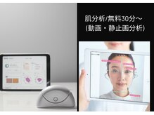 業界トップデータ数を誇る最新AI肌分析で原因・ケア方法をご提案