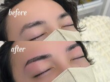 エムズアイブロウ 大和西大寺(M’sアイブロウ)/メンズハリウッドブロウリフト