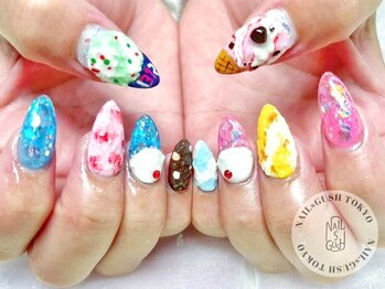 ネイルズガッシュトウキョウ 横浜西口店(NAILsGUSH TOKYO)の写真/【痛ネイルの施術も可能】お客様の理想を創り上げる驚きの再現率!※痛ネイルのご予約はLINE@のみ