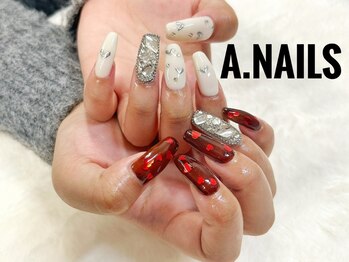 エーネイルズ 心斎橋(A.nails)の写真/持ち込みデザインOK！細かいアート～ニュアンスまでお任せ♪貴方のご希望に最大限お答えします！