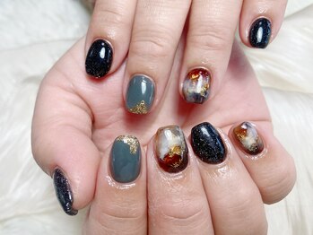 マハロネイル(Mahalo Nail)/持ち込みデザイン ¥7800~