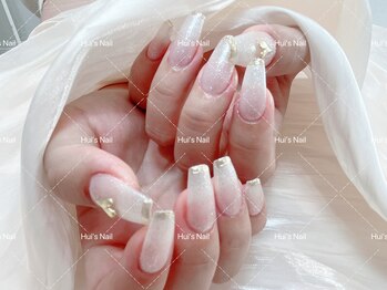 ヒュイズ ネイル(Hui‘s Nail)/チップスカルプミラーフレンチ
