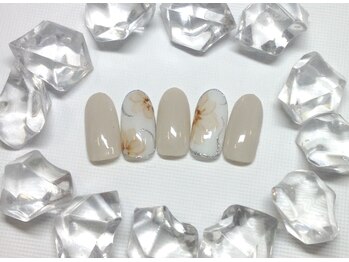 セレクトネイル ココ 秦野店(SELECT NAIL COCO)/ふんわりフラワー