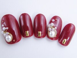 ボルドーパールアート
