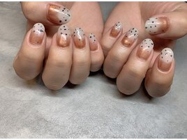 ダルメシアンミラーネイル